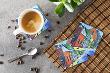 Load image into Gallery viewer, Somewhere Close Houses Foam Coaster  MW1350FC