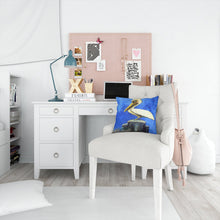 Load image into Gallery viewer, Pelican Texas Pete Throw Pillow - 14x14 Decorative Pillow – Art for Your Home &amp; Patio MW1352PW1414