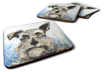 Load image into Gallery viewer, Schnauzer Whiter Beard Foam Coaster  MW1358FC