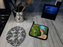 Load image into Gallery viewer, Young Voncile Still in High School Pot Holders - Set of 2 Decorative Kitchen Helpers | Made in the USA MW1363PTHD