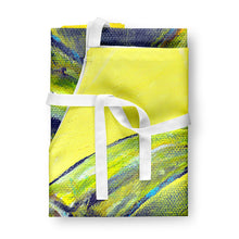 Load image into Gallery viewer, Three to Get Ready Okra Apron – Artist-Designed Kitchen, BBQ &amp; Craft Apron