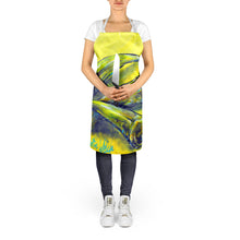 Load image into Gallery viewer, Three to Get Ready Okra Apron – Artist-Designed Kitchen, BBQ &amp; Craft Apron