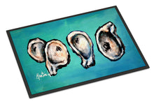 Load image into Gallery viewer, Four Oyster Shells on Board Doormat-24x36 Indoor / Outdoor Rug | Made in USA