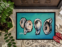 Load image into Gallery viewer, Four Oyster Shells on Board Doormat