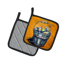 Load image into Gallery viewer, A Crab Bucket Pot Holders - Set of 2 Decorative Kitchen Helpers | Made in the USA