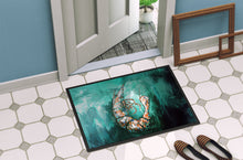 Load image into Gallery viewer, A Touch of Blue Shrimp Doormat-24x36 Indoor / Outdoor Rug | Made in USA