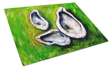 Load image into Gallery viewer, All Shucked Oysters Glass Cutting Boards – Durable, Decorative Kitchen Art