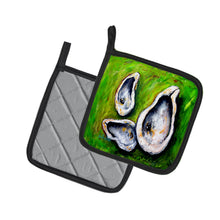 Load image into Gallery viewer, All Shucked Oysters Pot Holders - Set of 2 Decorative Kitchen Helpers | Made in the USA