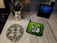 Load image into Gallery viewer, All Shucked Oysters Pot Holders - Set of 2 Decorative Kitchen Helpers | Made in the USA