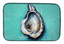 Load image into Gallery viewer, Aqua Pearl Oyster Dish Drying Mat – Absorbent, Artistic Kitchen Essentials