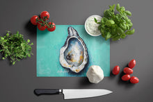 Load image into Gallery viewer, Aqua Pearl Oyster Glass Cutting Boards – Durable, Decorative Kitchen Art