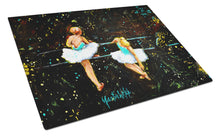 Load image into Gallery viewer, At Practice Ballet Glass Cutting Boards – Durable, Decorative Kitchen Art