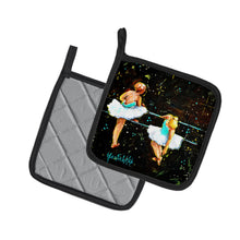 Load image into Gallery viewer, At Practice Ballet Pot Holders - Set of 2 Decorative Kitchen Helpers | Made in the USA