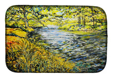 Load image into Gallery viewer, At The Grand Hotel Dish Drying Mat – Absorbent, Artistic Kitchen Essentials