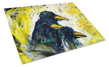 Load image into Gallery viewer, Baked In A Pie Crows Glass Cutting Boards – Durable, Decorative Kitchen Art
