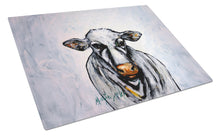 Load image into Gallery viewer, Bessie the Cow Glass Cutting Boards – Durable, Decorative Kitchen Art