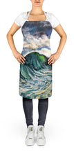 Load image into Gallery viewer, Big Blue Wave Apron – Artist-Designed Kitchen, BBQ &amp; Craft Apron