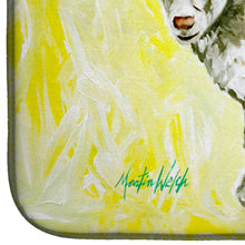 Load image into Gallery viewer, Billy The Kid Goat Dish Drying Mat – Absorbent, Artistic Kitchen Essentials
