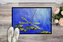 Load image into Gallery viewer, Blue Dragonfly Doormat-24x36 Indoor / Outdoor Rug | Made in USA