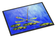 Load image into Gallery viewer, Blue Dragonfly Doormat-24x36 Indoor / Outdoor Rug | Made in USA