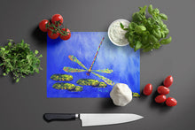 Load image into Gallery viewer, Blue Dragonfly Glass Cutting Boards – Durable, Decorative Kitchen Art