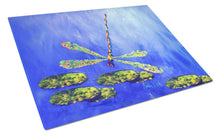 Load image into Gallery viewer, Blue Dragonfly Glass Cutting Boards – Durable, Decorative Kitchen Art