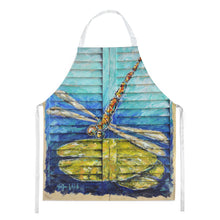 Load image into Gallery viewer, Blue Eyed Dragonfly Apron – Artist-Designed Kitchen, BBQ &amp; Craft Apron