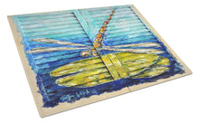 Load image into Gallery viewer, Blue Eyed Dragonfly Glass Cutting Boards – Durable, Decorative Kitchen Art