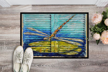 Load image into Gallery viewer, Blue Eyed Dragonfly Doormat