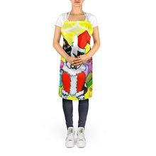 Load image into Gallery viewer, Boston Terrier Stinker That Stole Christmas Apron – Artist-Designed Kitchen, BBQ &amp; Craft Apron
