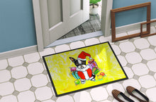 Load image into Gallery viewer, Boston Terrier Stinker That Stole Christmas Doormat-24x36 Indoor / Outdoor Rug | Made in USA
