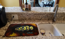 Load image into Gallery viewer, Bumblebee Fish Dish Drying Mat – Absorbent, Artistic Kitchen Essentials