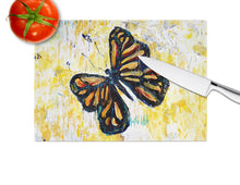 Load image into Gallery viewer, Butterfly Breeze Glass Cutting Boards – Durable, Decorative Kitchen Art