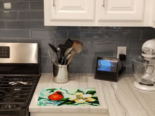 Load image into Gallery viewer, Cardinal Aqua Glass Cutting Boards – Durable, Decorative Kitchen Art