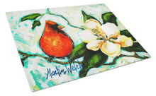 Load image into Gallery viewer, Cardinal Aqua Glass Cutting Boards – Durable, Decorative Kitchen Art