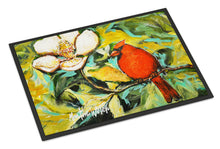 Load image into Gallery viewer, Cardinal with Magnolia Doormat-24x36 Indoor / Outdoor Rug | Made in USA