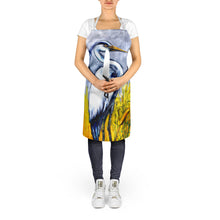 Load image into Gallery viewer, Cattin Around Heron Apron – Artist-Designed Kitchen, BBQ &amp; Craft Apron