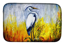 Load image into Gallery viewer, Cattin Around Heron Dish Drying Mat – Absorbent, Artistic Kitchen Essentials