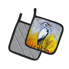 Load image into Gallery viewer, Cattin Around Heron Pot Holders - Set of 2 Decorative Kitchen Helpers | Made in the USA