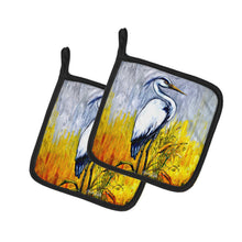 Load image into Gallery viewer, Cattin Around Heron Pot Holders - Set of 2 Decorative Kitchen Helpers | Made in the USA