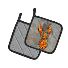 Load image into Gallery viewer, Crawfish From Arabi Pot Holders - Set of 2 Decorative Kitchen Helpers | Made in the USA