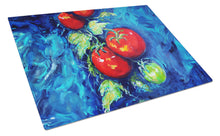 Load image into Gallery viewer, Creole Tomatoes Glass Cutting Boards – Durable, Decorative Kitchen Art