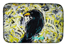 Load image into Gallery viewer, Crow Adam Dish Drying Mat – Absorbent, Artistic Kitchen Essentials
