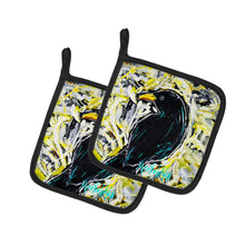 Load image into Gallery viewer, Crow Adam Pot Holders - Set of 2 Decorative Kitchen Helpers | Made in the USA