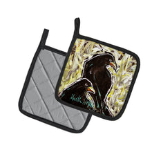 Load image into Gallery viewer, Crows Matt and Chester Pot Holders - Set of 2 Decorative Kitchen Helpers | Made in the USA