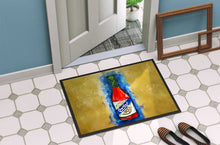 Load image into Gallery viewer, Hot Sauce Crystal Blue Doormat-24x36 Indoor / Outdoor Rug | Made in USA