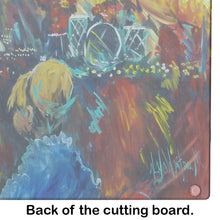 Load image into Gallery viewer, Dance Glass Cutting Boards – Durable, Decorative Kitchen Art