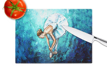 Load image into Gallery viewer, Early Practice Ballet Glass Cutting Boards – Durable, Decorative Kitchen Art
