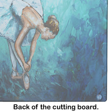 Load image into Gallery viewer, Early Practice Ballet Glass Cutting Boards – Durable, Decorative Kitchen Art