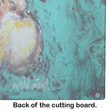 Load image into Gallery viewer, EeewH Bird Glass Cutting Boards – Durable, Decorative Kitchen Art